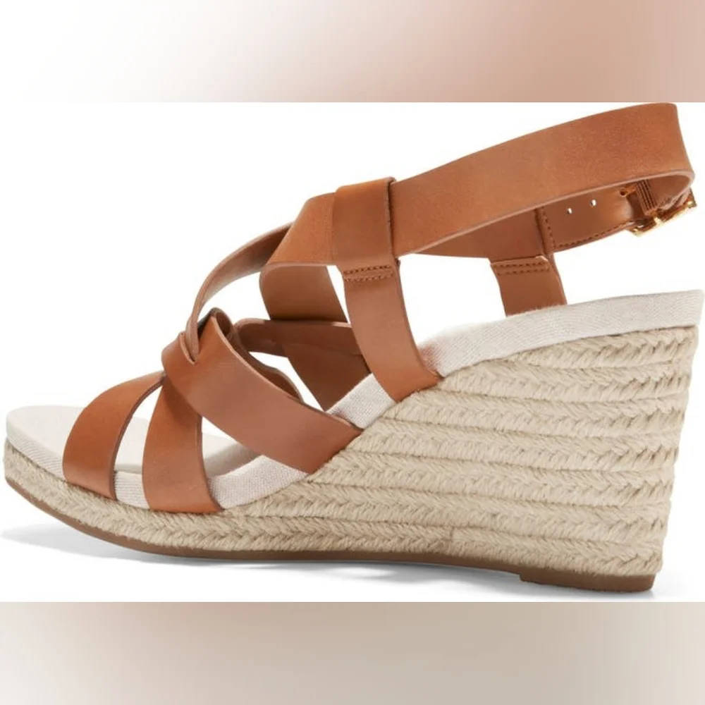👣COLE HAAN Crystal Espadrille Sandal in Honey